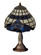 Baroque One Light Mini Lamp in Beige Lt Blue Blue (57|26586)