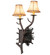 Pinewood Two Light Wall Sconce in Rust,Copper (57|259431)