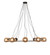 Tyngsboro Ten Light Pendant in Blackened Steel (57|259041)