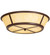 Craftsman Four Light Flushmount in Cafe Noir (57|252900)