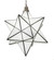 Moravian Star One Light Pendant in Brushed Nickel (57|250854)