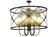 Penelope Six Light Pendant in French Bronze (57|249906)