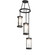 Cartier Three Light Chandelier in Gunmetal (57|246760)