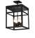 Quadrato LED Semi-Flushmount in Wrought Iron (57|246442) Quadrato LED Semi-Flushmount in Wrought Iron (57|246442)
