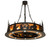 Personalized 16 Light Chandel-Air in Black Metal (57|245257)