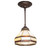 Topridge One Light Pendant in Mahogany Bronze (57|244869)