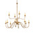 Ean LED Chandelier in Gold Metallic (57|244516)