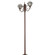 Bola Two Light Street Lamp in Rustic Nail (57|238671)