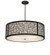 Cilindro Four Light Pendant in Flat Black (57|233735)