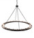 Loxley 24 Light Chandelier in Textured Black (57|231316)