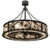 Whispering Pines LED Chandel-Air in Wrought Iron (57|230595)
