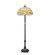 Tiffany Turning Leaf Three Light Floor Lamp in Mahogany Bronze (57|229125)