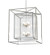 Kitzi Box Eight Light Pendant in Nickel Powder Coat (57|226415)