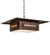 Moss Creek Six Light Pendant in Cinnamon Coffee Metallic (57|225449)