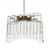 Aranha Eight Light Chandelier in Bronze,Crystal (57|224475)