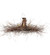 Twigs Eight Light Semi-Flushmount in Antique Copper,Natural Wood (57|222625)