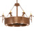 Costello 16 Light Chandel-Air in Bronze (57|221266)