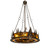 Tall Pines Eight Light Chandel-Air in Antique Copper,Burnished (57|217226)