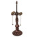 Shell Two Light Table Lamp in Mahogany Bronze (57|216629)