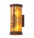 Tall Pines Two Light Wall Sconce in Red Rust (57|215764)