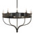 Parnella Ten Light Chandelier in Charcoal Grey (57|215483)