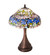 Poinsettia One Light Accent Lamp in Mahogany Bronze (57|212674)