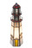 The Lighthouse On One Light Accent Lamp in Dark Roast (57|20536)