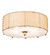 Cilindro LED Semi-Flushmount in Brass/White/Gold (57|196434)