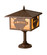 Personalized One Light Bar Mount Lantern in Caf Noir (57|19410)
