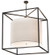 Kitzi Six Light Pendant in Black Metal,Timeless Bronze (57|193416)