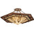 Sonoma Six Light Flushmount in Vintage Copper (57|191544)