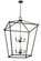 Kitzi Eight Light Pendant in Textured Black (57|190127)