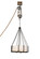 Cilindro Six Light Inverted Pendant in Wrought Iron (57|190118)