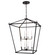 Kitzi Eight Light Pendant in Black Metal (57|189861)