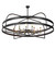Aldari LED Chandelier in Textured Black (57|189467)