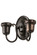 Wall Sconce Hardware Two Light Wall Sconce Hardware in Craftsman Brown (57|188441)