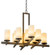 Dante 12 Light Chandelier in French Bronze (57|183053)