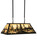 Tall Pines Six Light Oblong Pendant in Timeless Bronze (57|182464)