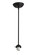 Pendant Hardware One Light Pendant Hardware in Textured Black (57|177613)