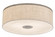 Cilindro Three Light Flushmount in Nickel (57|177129)
