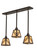 Diagon Three Light Pendant in Oil Rubbed Bronze (57|177095)