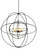 Atom Enerjisi Eight Light Chandelier in Timeless Bronze (57|175340)