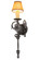 Catherine One Light Wall Sconce in Smoke (57|174850)