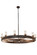 Molle 12 Light Chandelier in Cafe Noir (57|173951)