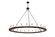 Loxley 24 Light Chandelier in Textured Black (57|169898)