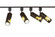 Moose & Black Bear Four Light Track Lighting in Cafe Noir (57|169789)