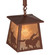 Cowboy & Steer One Light Pendant in Rust (57|169618)