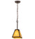 Dalton One Light Pendant in Copper Rust (57|164511)