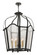 Citadel Six Light Pendant in Black Metal (57|162523)