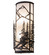 Alpine Two Light Wall Sconce in Textured Black (57|161246)